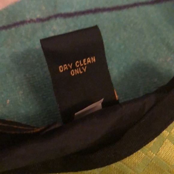 Julia Ku Colorful Blazer Jacket Vibrant Applique Quilted Embroidered size M - Picture 6 of 6